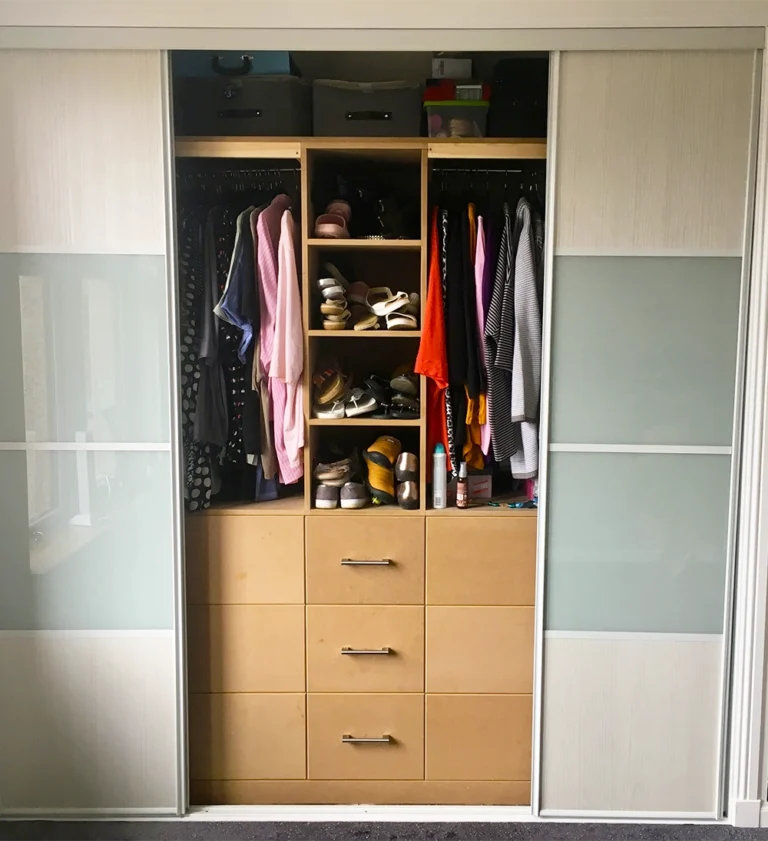 bespoke wardrobe in wood